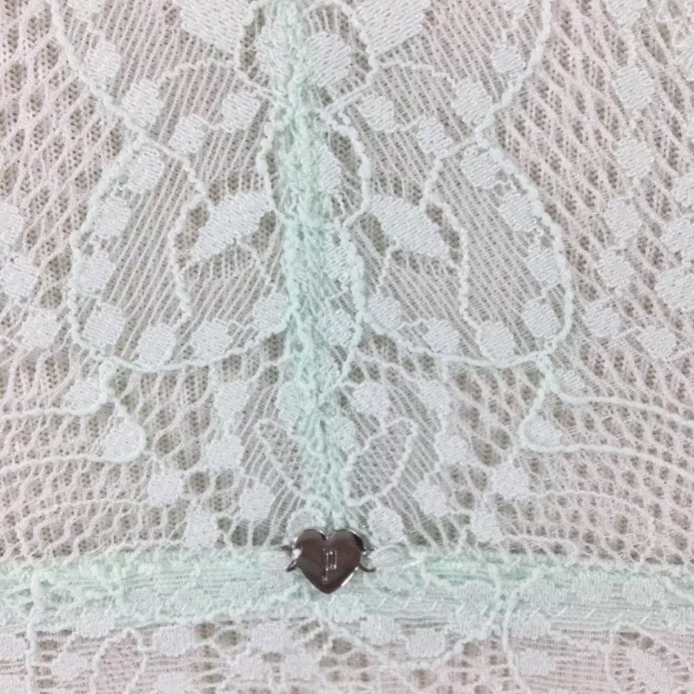 NEW PINK Victoria's Secret Mint High Neck Bra - M - Picture 5 of 6